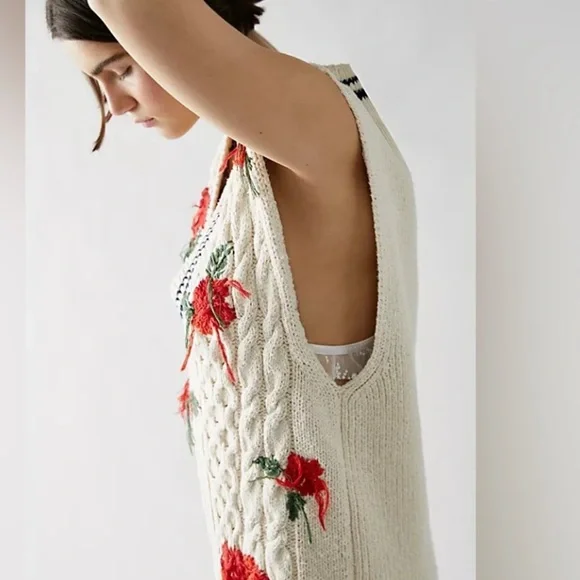 Free People Good Karma Vest - L-NWT - Picture 10 of 13